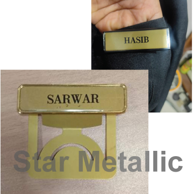 Base pocket nameplate in bd