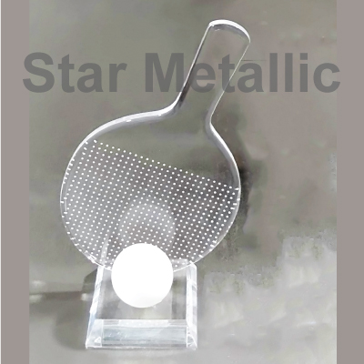 Acrylic Tennis trophy bd