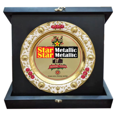 VIP Metal plate folding crest