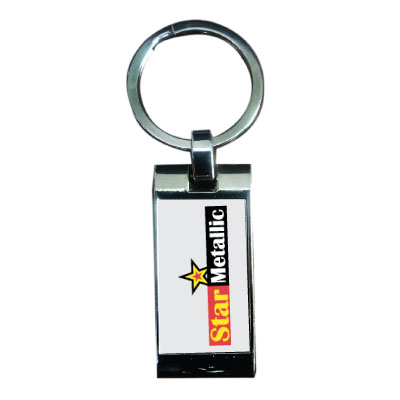 Metal key ring in bd