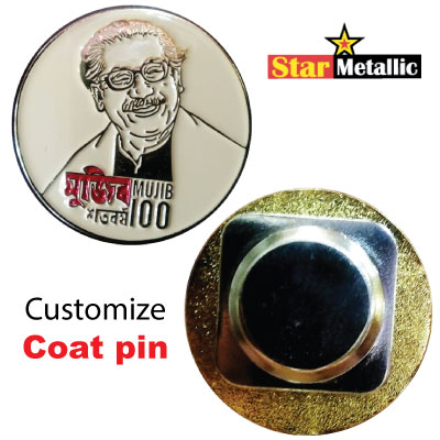 Customized coat pin in bd