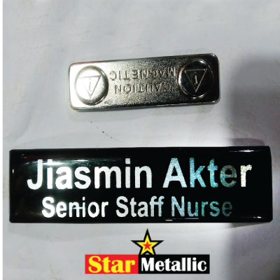 Badge nameplate