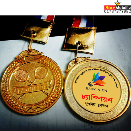 Badminton medal bd