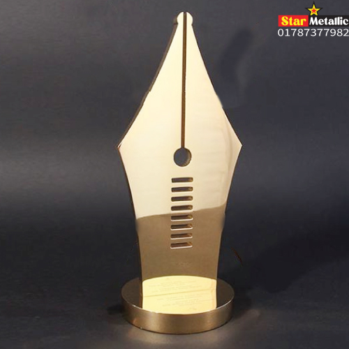 Brass metal award bd