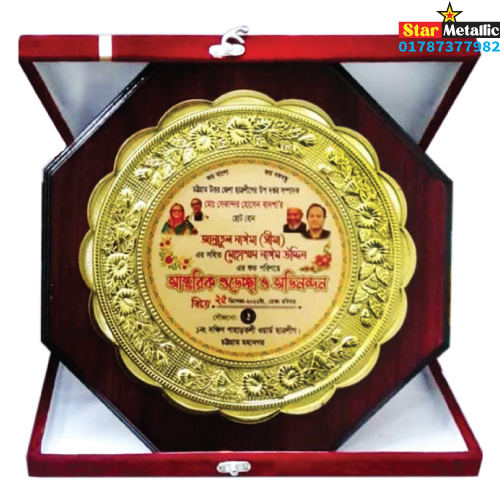 Design round frame crest award