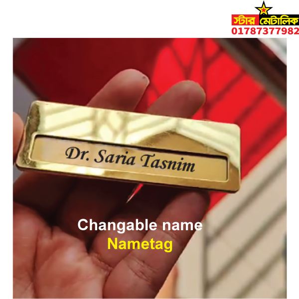 Chest nametag