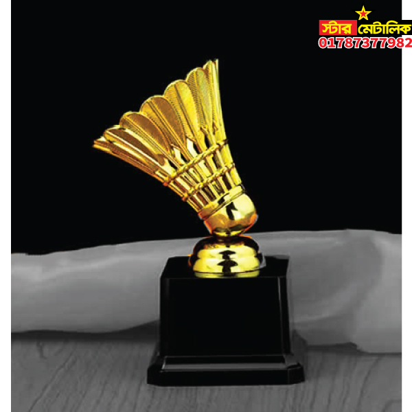 Badminton Feather Cock trophy