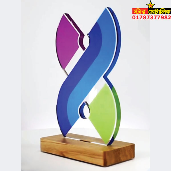 Acrylic award crest