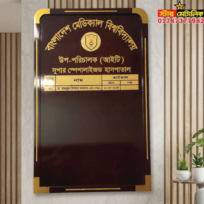 Officers honor board name list
